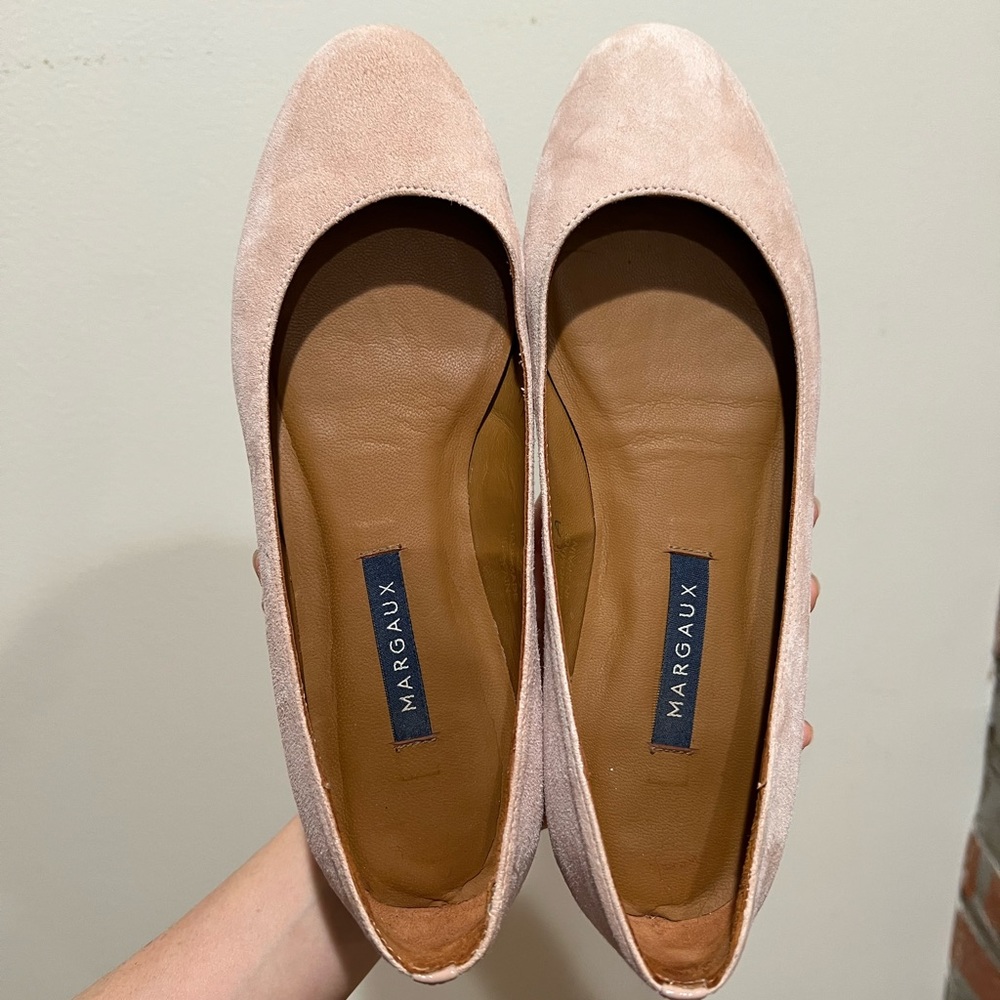Margaux ballet flats blush pink size 36.5 A (narrow)